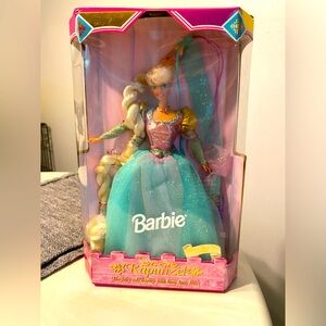 Barbie Doll as Rapunzel Children's Collector Series 1994 NIB Mattel  #13016